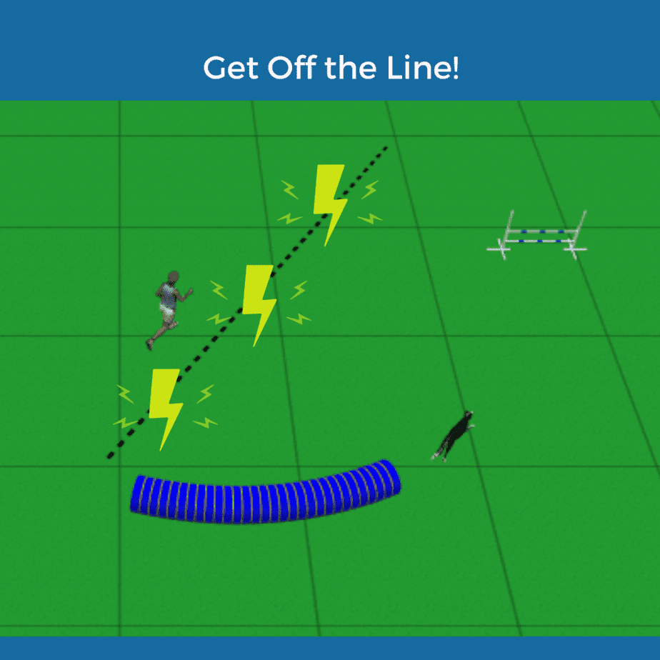 Graphic showing an electrified distance line