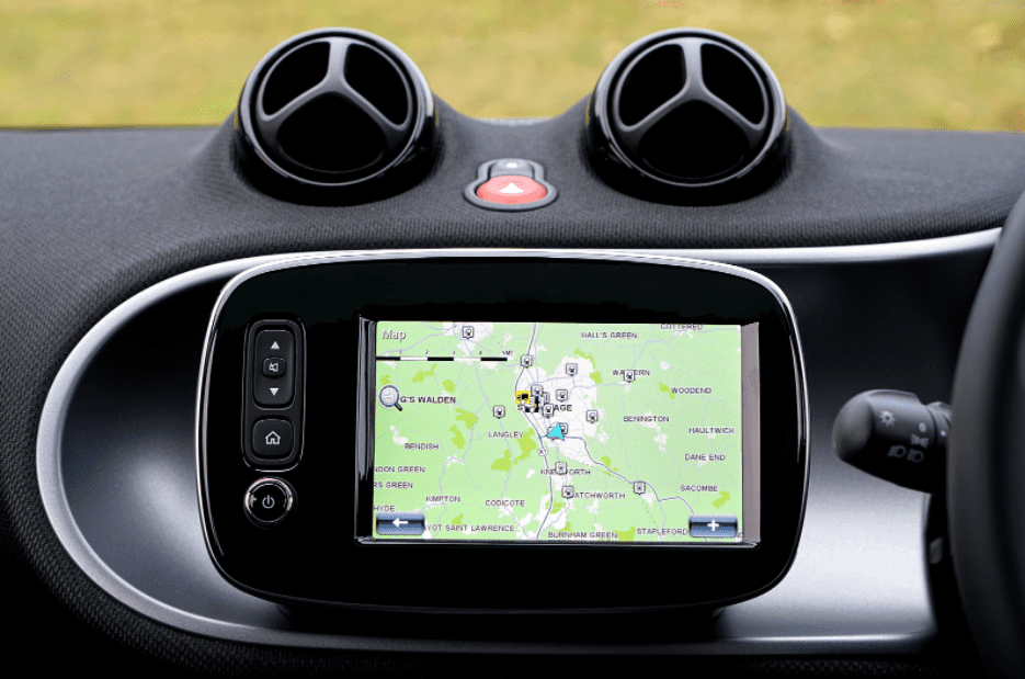 GPS Unit in a car