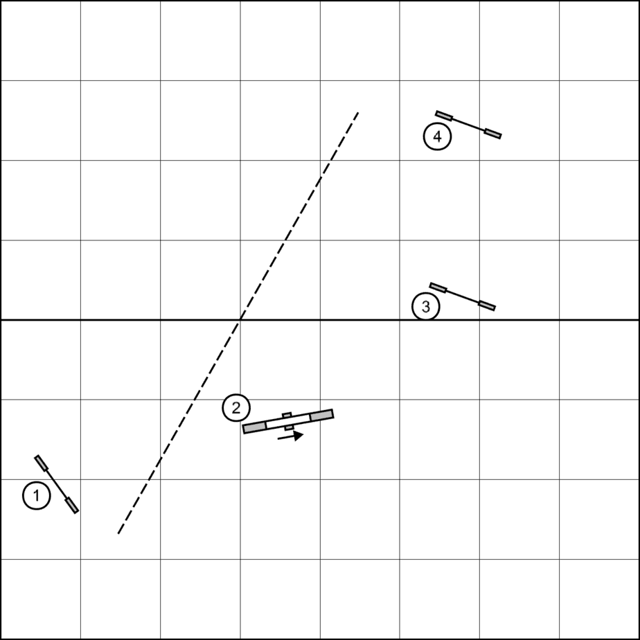 Agility Distance Challenge Example with Teeter